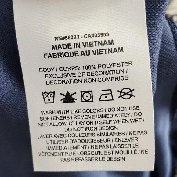 NWT NIKE Dri-FIT Sleeveless Printed Paisley Obsidian Women's Golf Polo XS, S - Picture 5 of 6